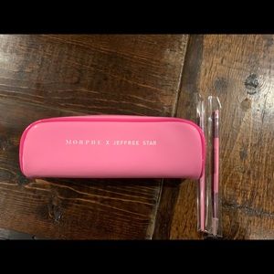 Jeffere Star cosmetic case/brushes NWT